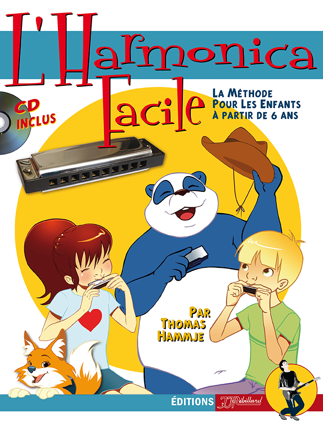 Harmonica pour Enfants 10 Trous Instrument Ton DO Débutant Musical