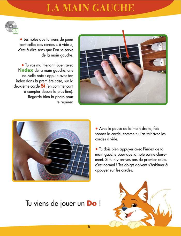 La guitare facile ; la méthode pour enfants - Thomas Hammje - Jj Rebillard  - Livre + CD Audio - Librairie Galignani PARIS